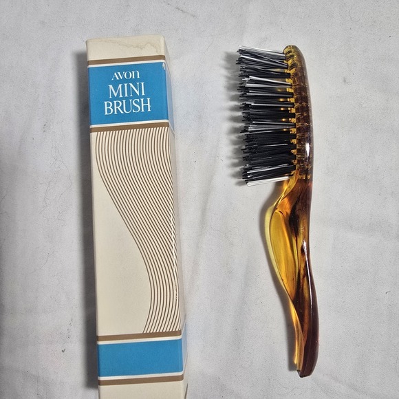 Rare Vintage 1970's Avon Mini Brush‎